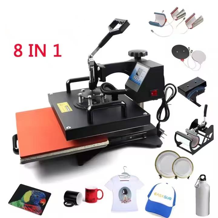 8-in-1 Combo Heat Press