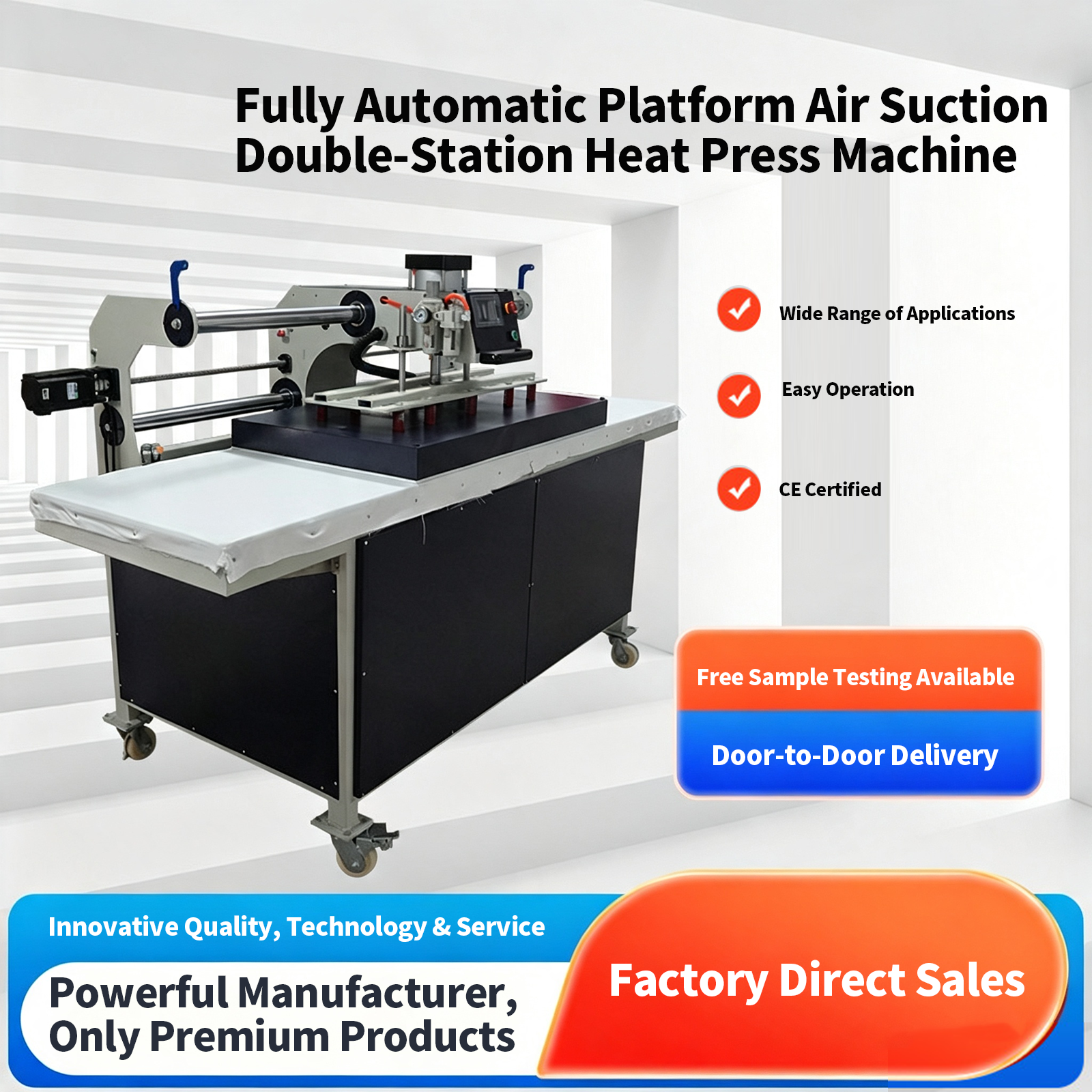 Fully Automatic Vacuum Heat Press